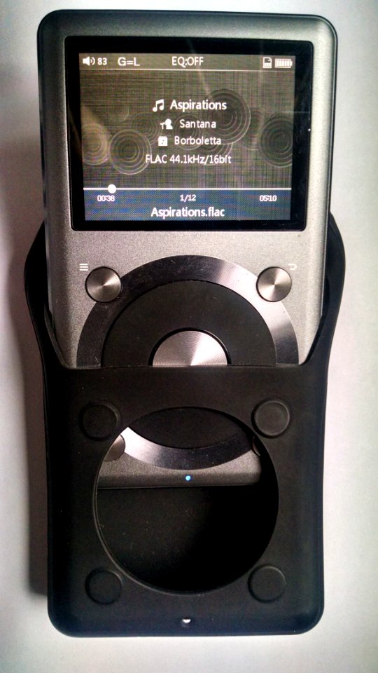 Reproductor Fiio X3 II, imagenes editadas en snapseed