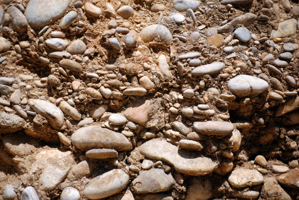 Rock sandstone wall