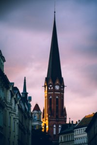 Glowing Church photo