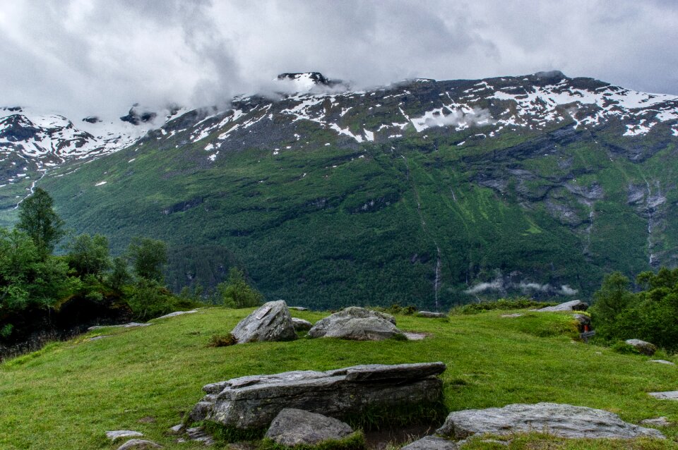 Alpine highlands nature