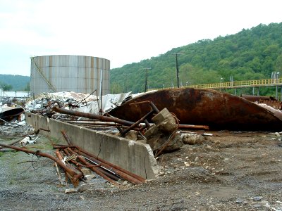 Tank Destruction - Rouseville, PA photo