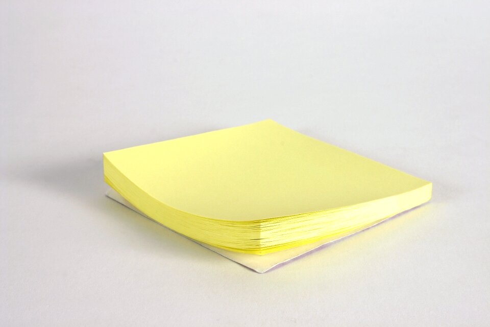 Stickers post-it isolated
