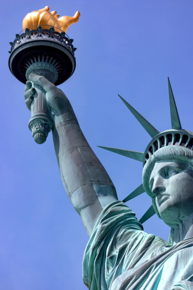 Statue of Liberty from Liberty Island