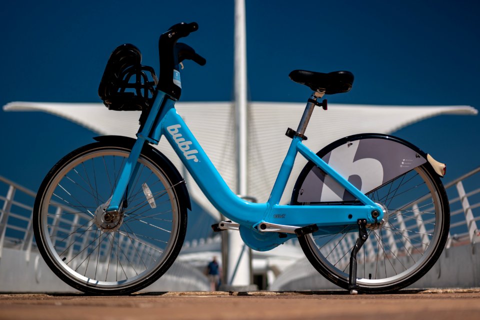 Bublr bike share by B-cycle