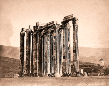 Columns of Jupiter and Mets windmill, 1858/1875