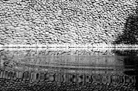 Una línea horizontal simétrica