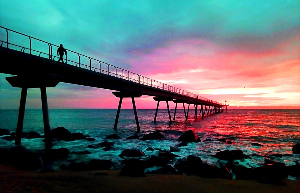 Walking to the light