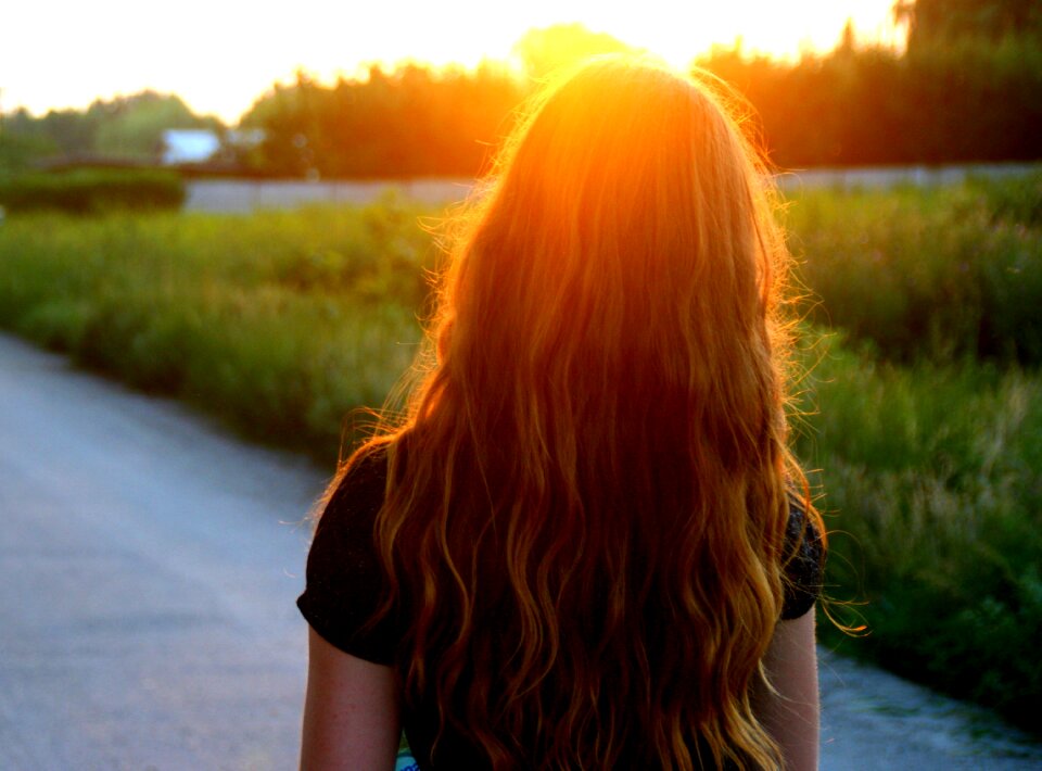 Russet shine portrait
