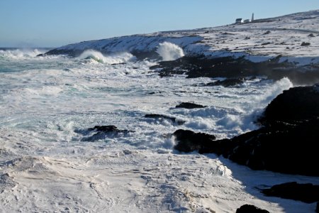 2011 - FEB 12 - 22 - NEWFOUNDLAND -059 Cape Spear after the storm  (30a)