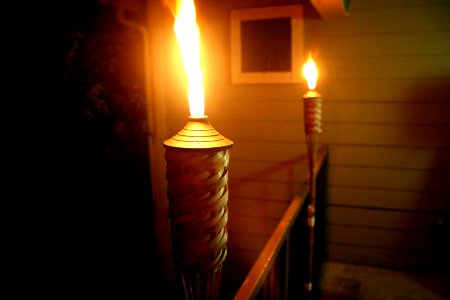 Tiki Torches Revisited photo