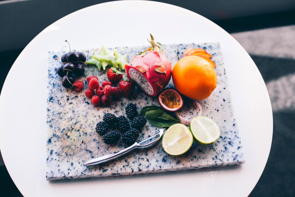 Healthy ripe juicy