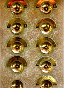 Venice brass door bells