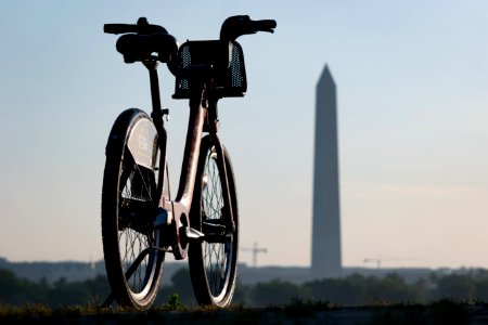 Capital Bikeshare early morning photo