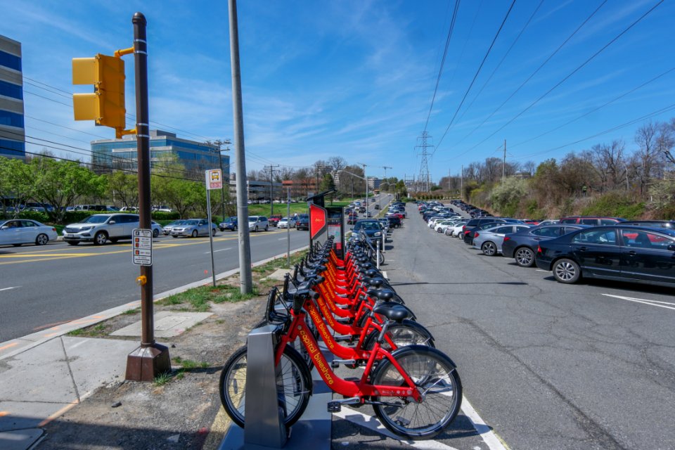 New station no. 452 - Sunset Hills Rd & Isaac Newton Square (Reston VA)