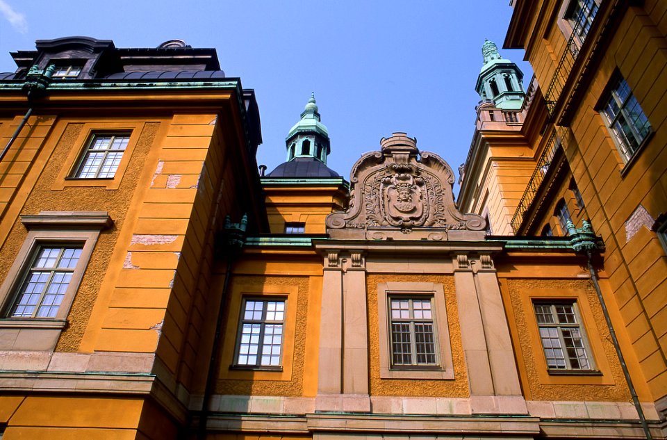 Gamla Stan or old town architecture