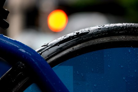 Citi Bike rear fender detail