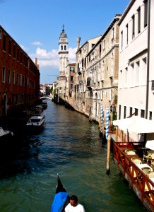 Venice near St. Marco: canal view photo