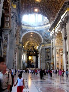 Vatican: St. Peter's Cathedral interior