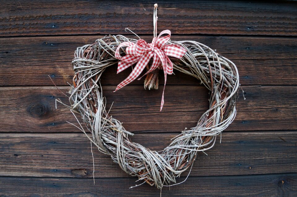 Romantic love rustic