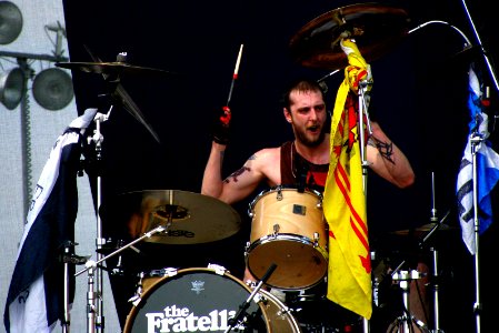 fratellisdrummer photo