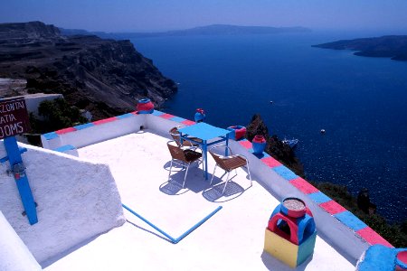 checkered courtyard