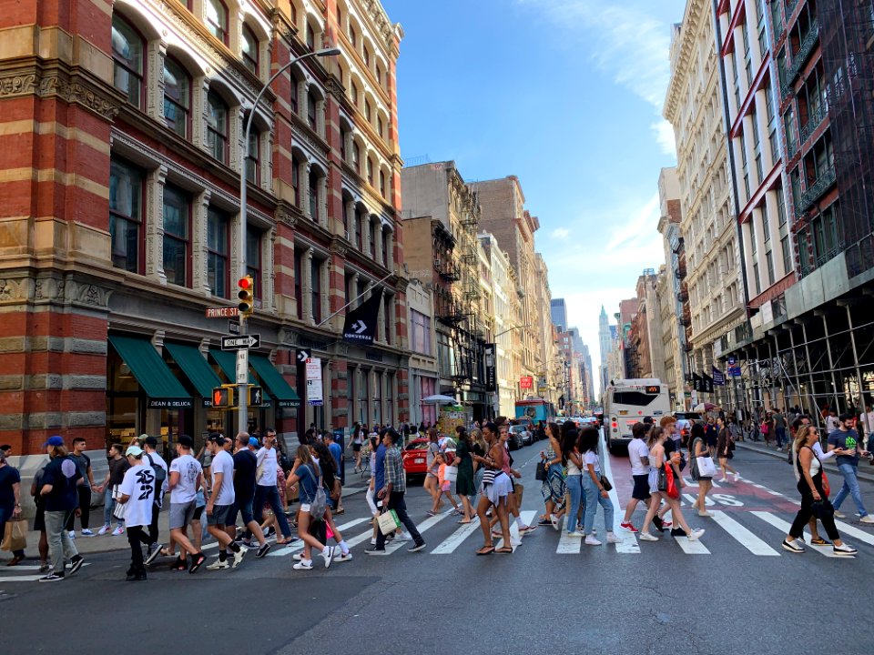 Soho street scene