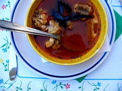 Venice fish soup photo