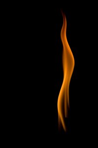 Flammable heat burn photo