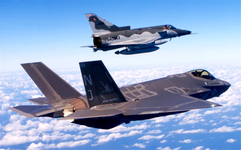 F-35C with F-21