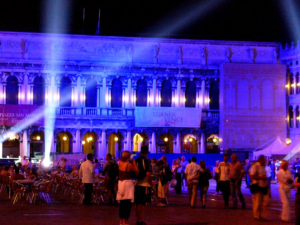 Venice Piazza St. Marco at night