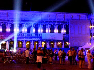 Venice Piazza St. Marco at night