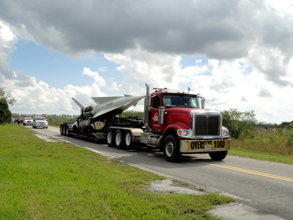 NKS, 2012, Nike Missile transport to Everglades NP, NPS Photo