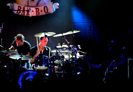 Three Percussionists