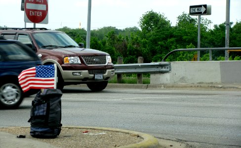 American Flagpack