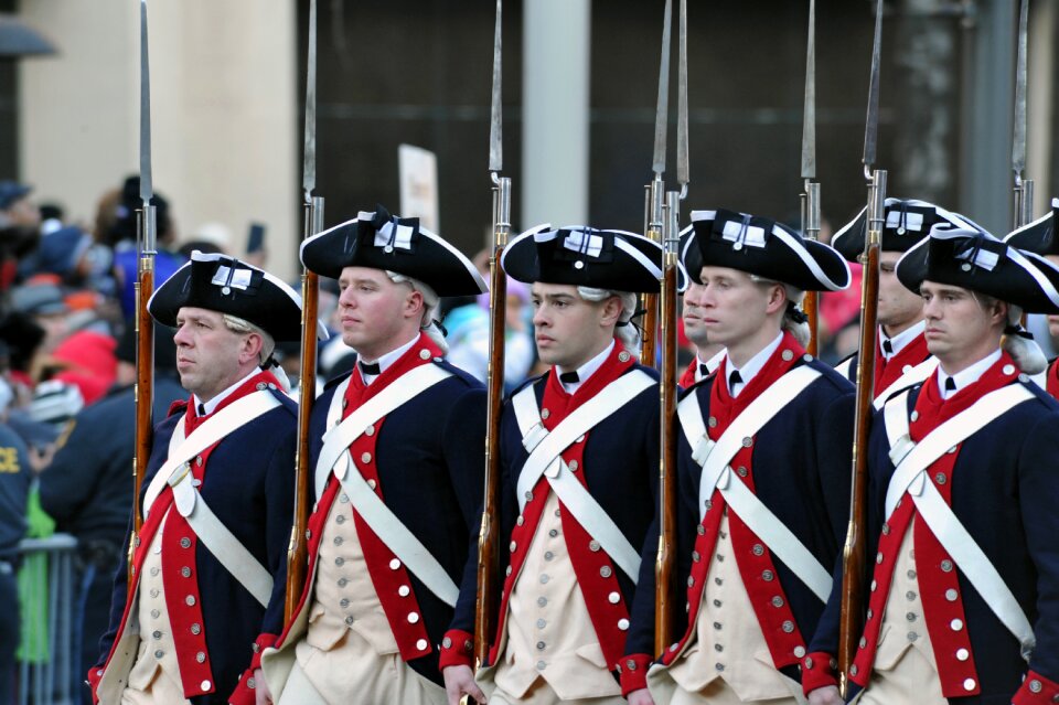 Usa old guard parade