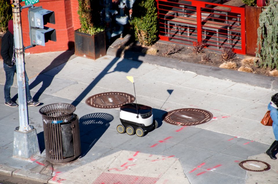 Starship food delivery robot
