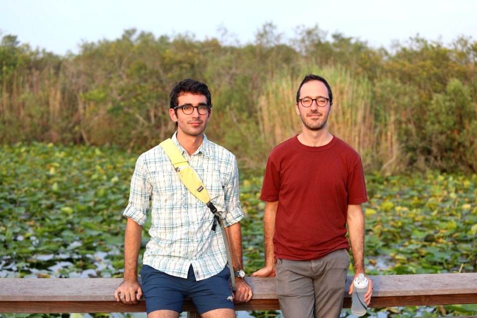 Visitors on Anhinga Trail boardwalk