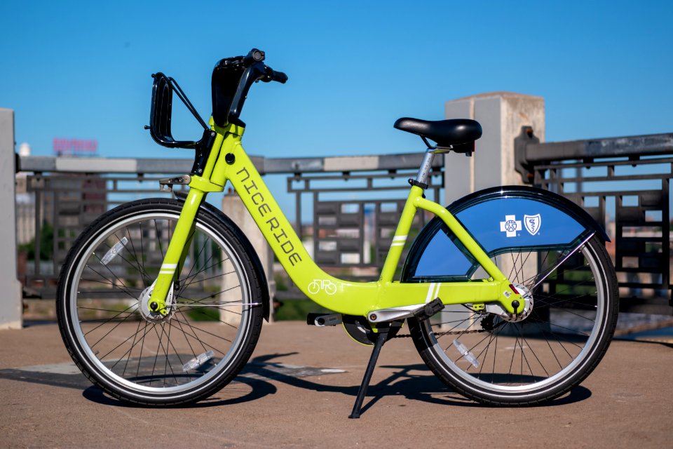 NiceRide bike share Minneapolis photo