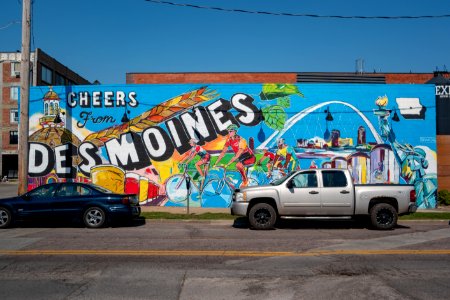 Des Moines mural