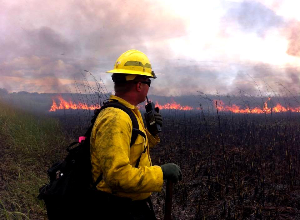 Incident Commander L. Hunkler Fire Operations