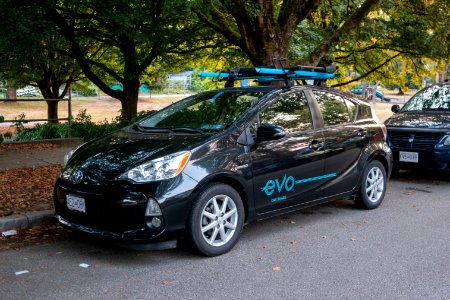 Evo car share Vancouver