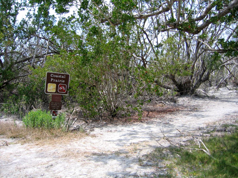 Coastal Praire sign, NPSphoto