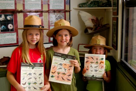 Junior Ranger Booklets, NPSphoto