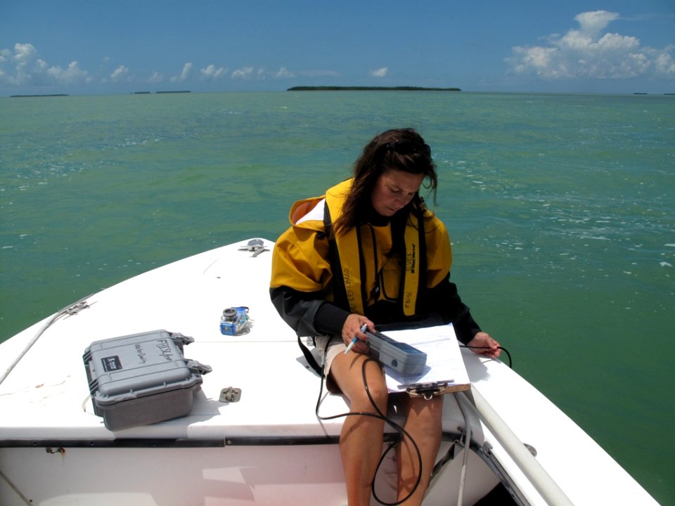 Florida Bay Water Sampling, NPSPhoto