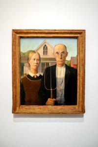 Grant Wood, American Gothic photo