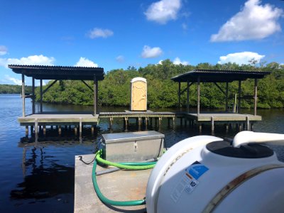 Backcountry Chickee Site & Maintenance Barge