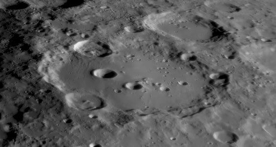 Moon: Clavius crater