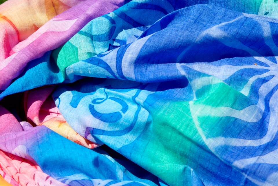 Pareo beach fabric