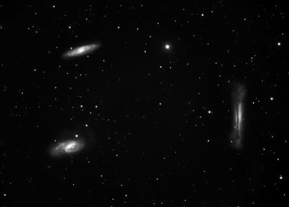 M 65 + M 66 + NGC 3628 (Hamburger Galaxy)