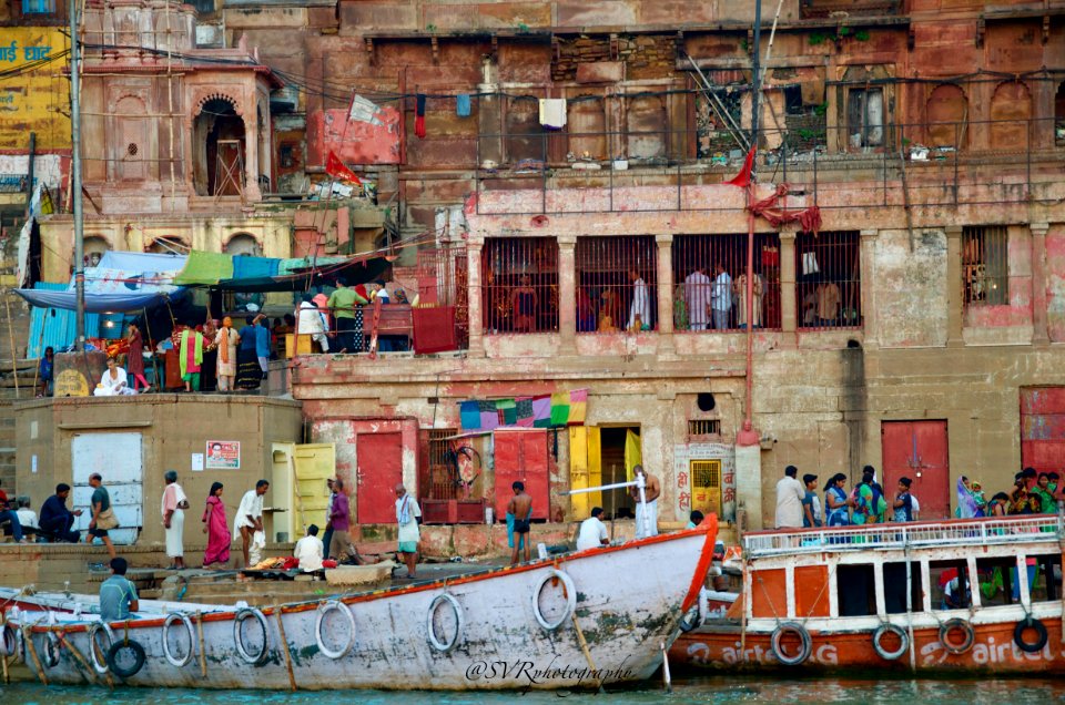Life in Varanasi - India photo